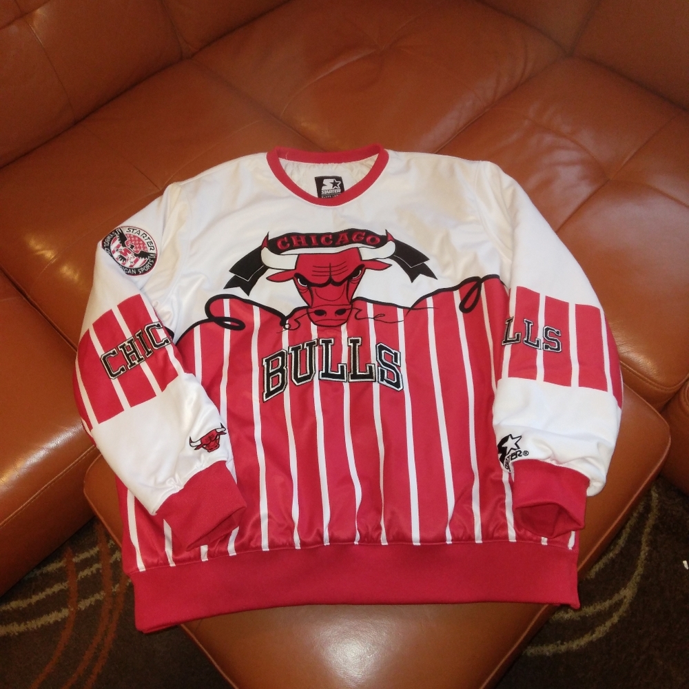 90s VINTAGE LABEL STARTER NBA CHICAGO BULLS